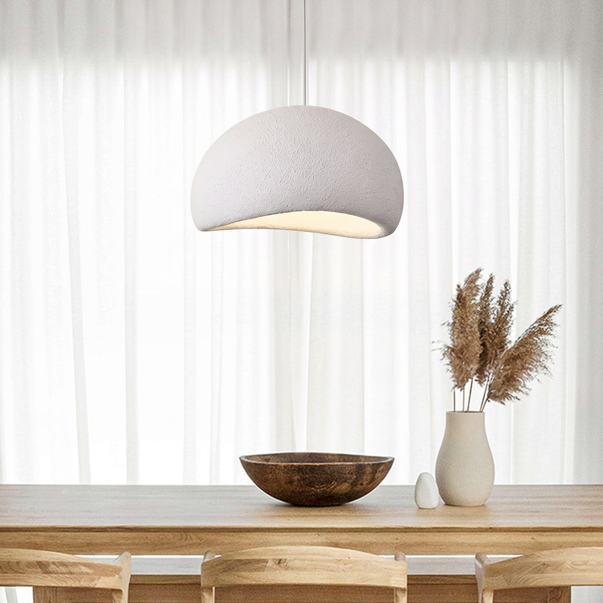 Dome Pendant Light Textured Finish