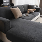 Enna | Teddy Fleece Sofa Cover for Removable Cushions