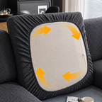Enna | Teddy Fleece Sofa Cover for Removable Cushions