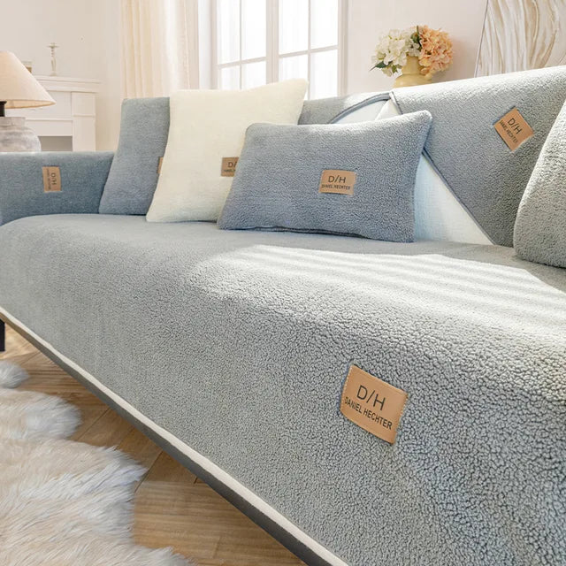 Fjell | Sherpa Fleece Anti-Slip Sofa Cover