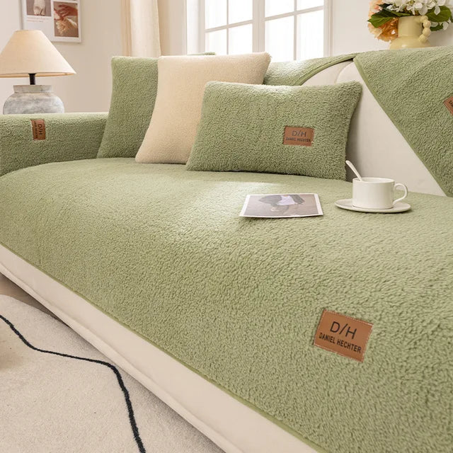 Fjell | Sherpa Fleece Anti-Slip Sofa Cover
