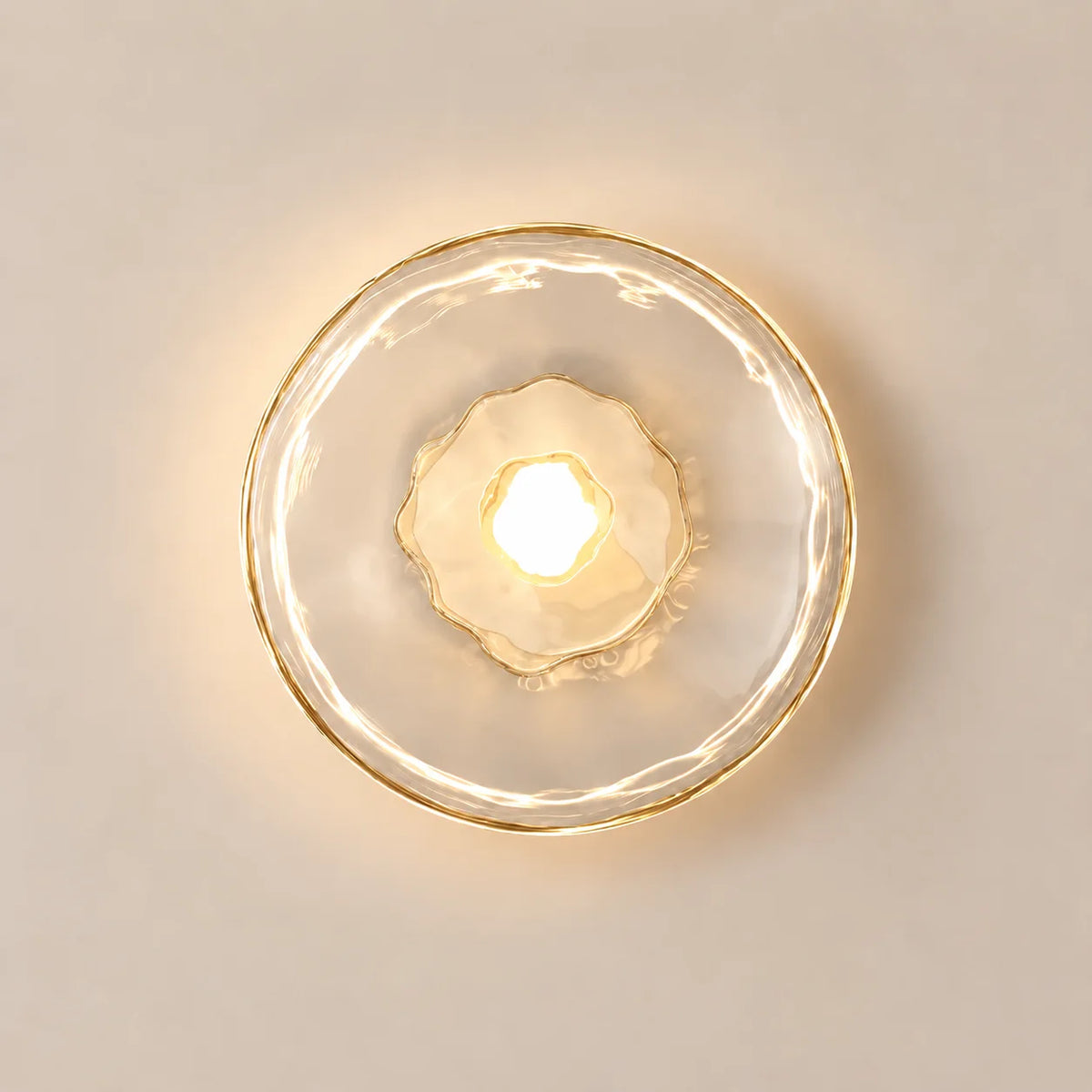 Glass Globe LED Wall Sconce 1-Light