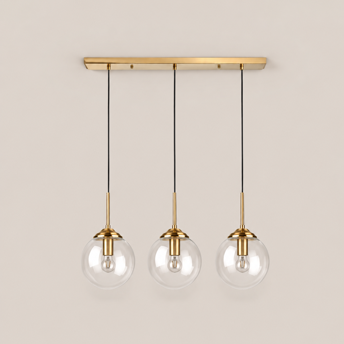 Glass Globe Pendant Light