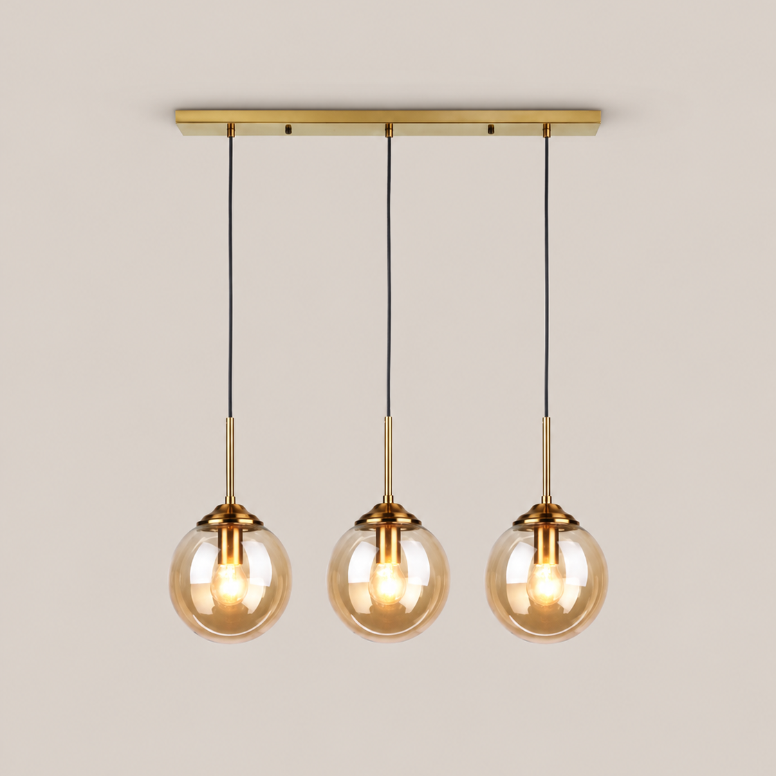 Glass Globe Pendant Light