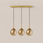 Glass Globe Pendant Light