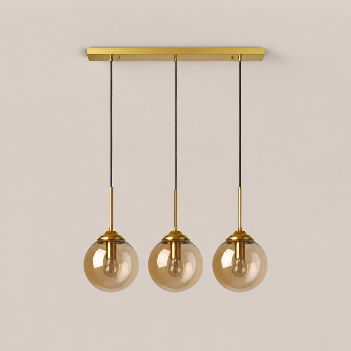 Glass Globe Pendant Light