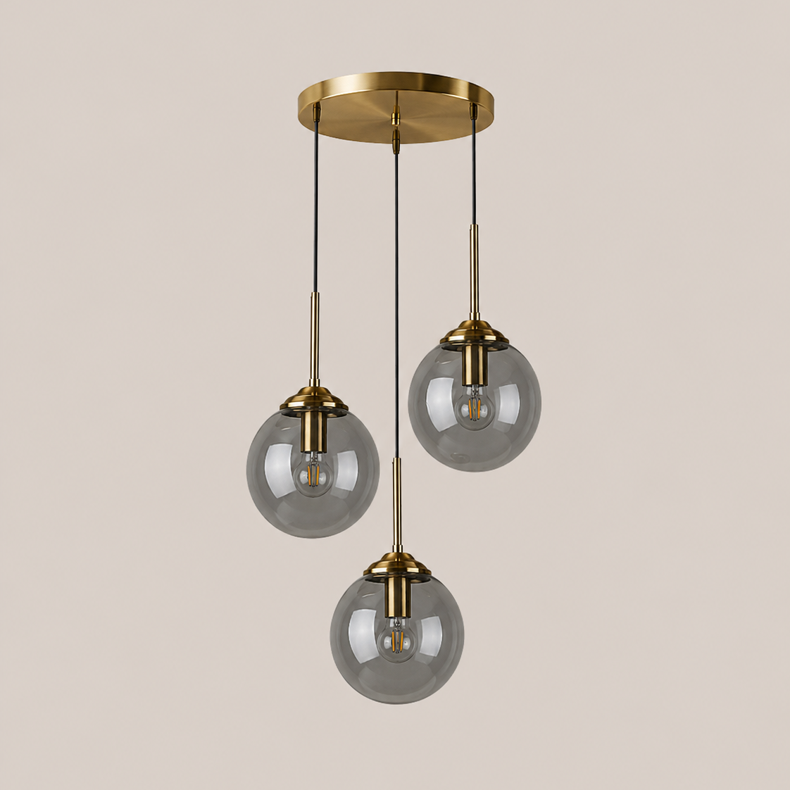 Glass Globe Pendant Light