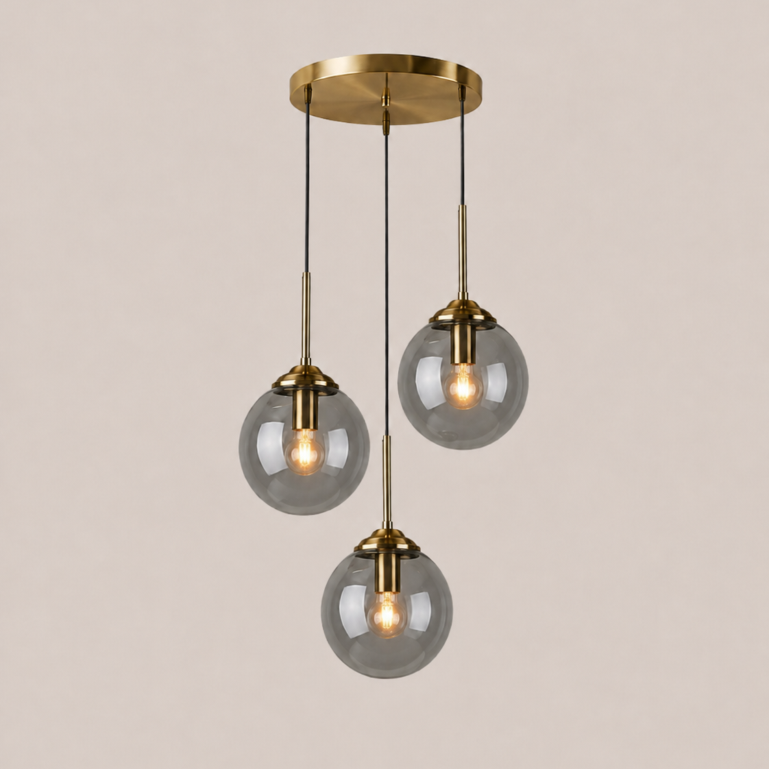 Glass Globe Pendant Light