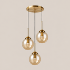 Glass Globe Pendant Light