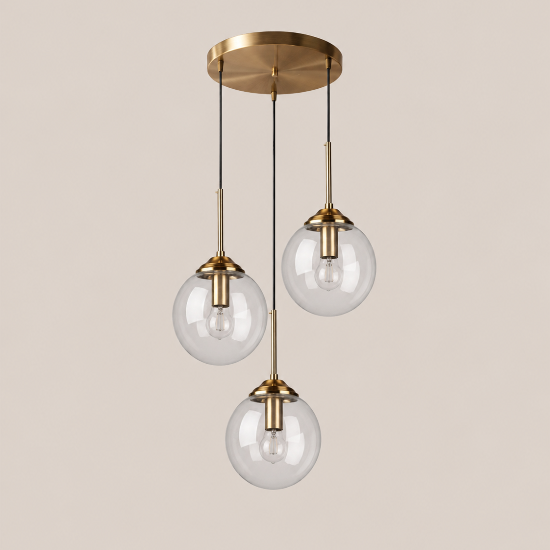 Glass Globe Pendant Light