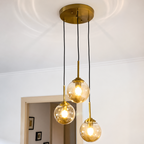 Glass Globe Pendant Light