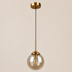 Glass Globe Pendant Light