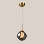 Glass Globe Pendant Light