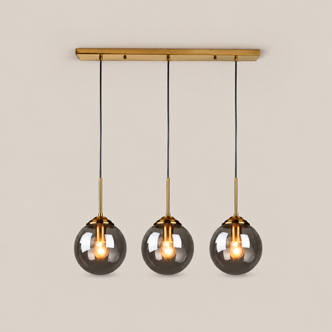Glass Globe Pendant Light