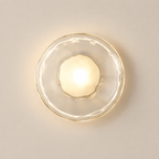 Glass Globe LED Wall Sconce 1-Light