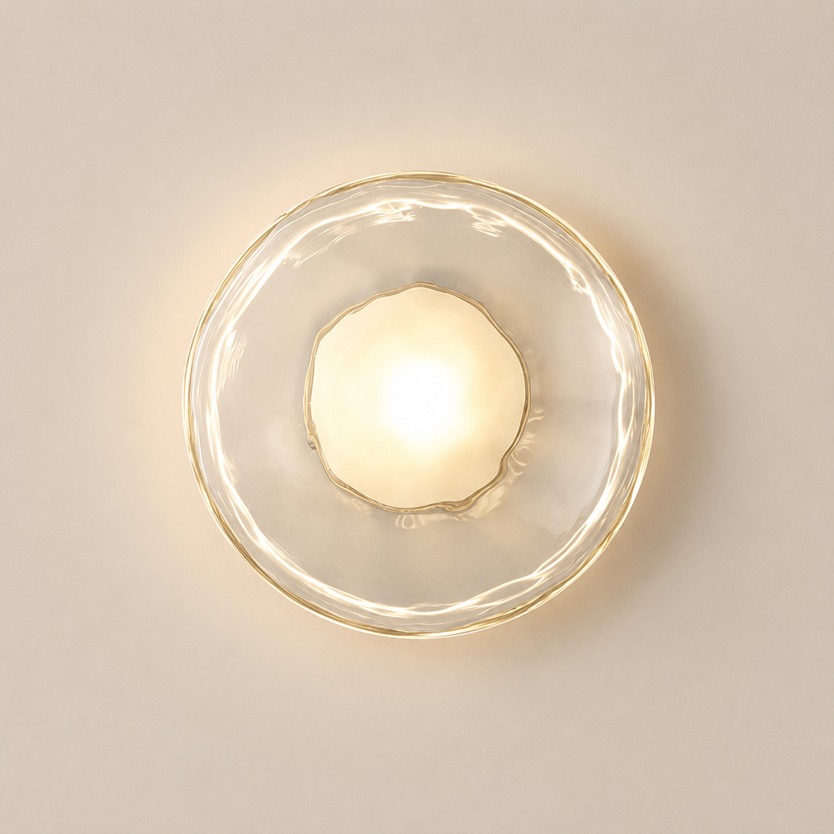 Glass Globe LED Wall Sconce 1-Light