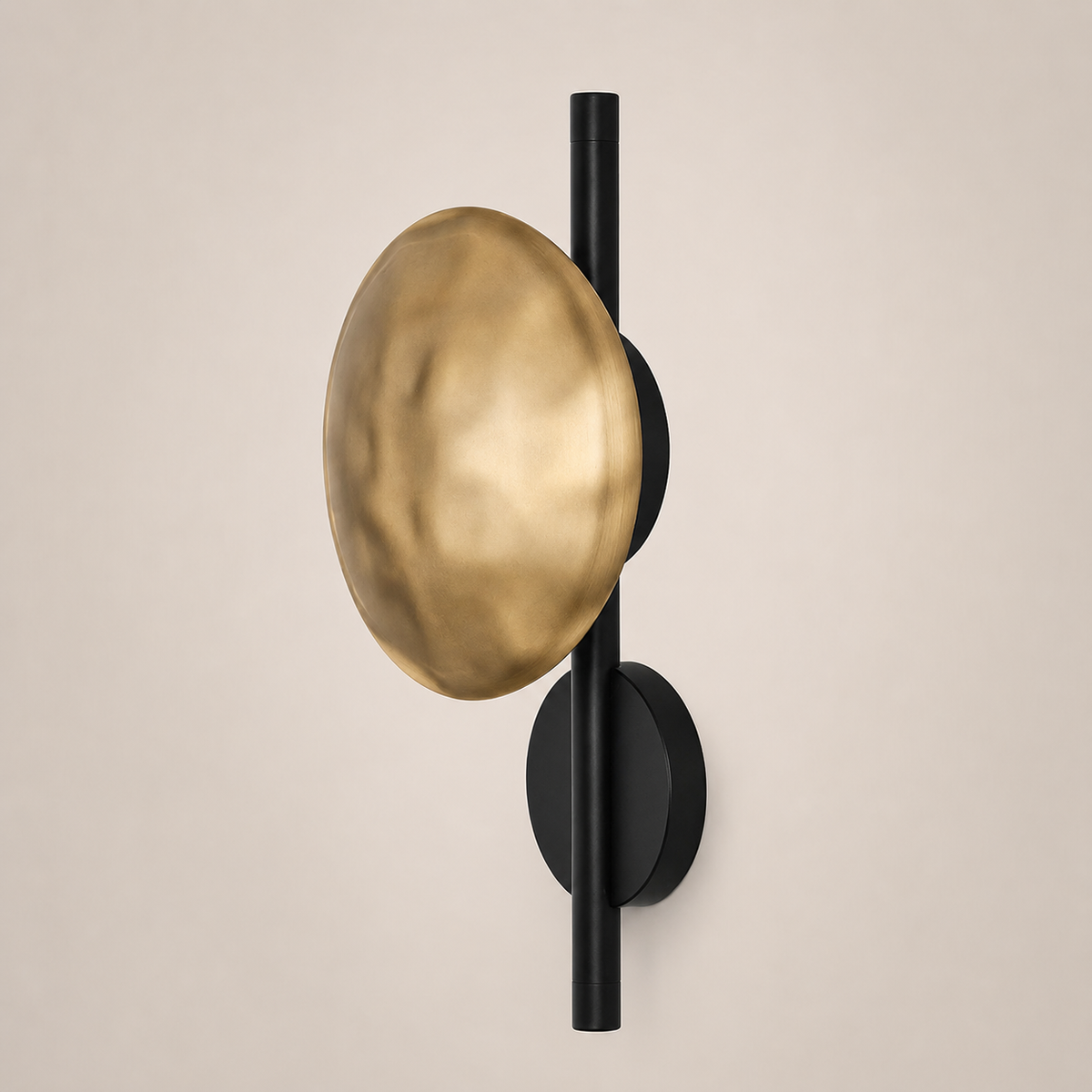 Glass Globe LED Wall Sconce 1-Light with Arm