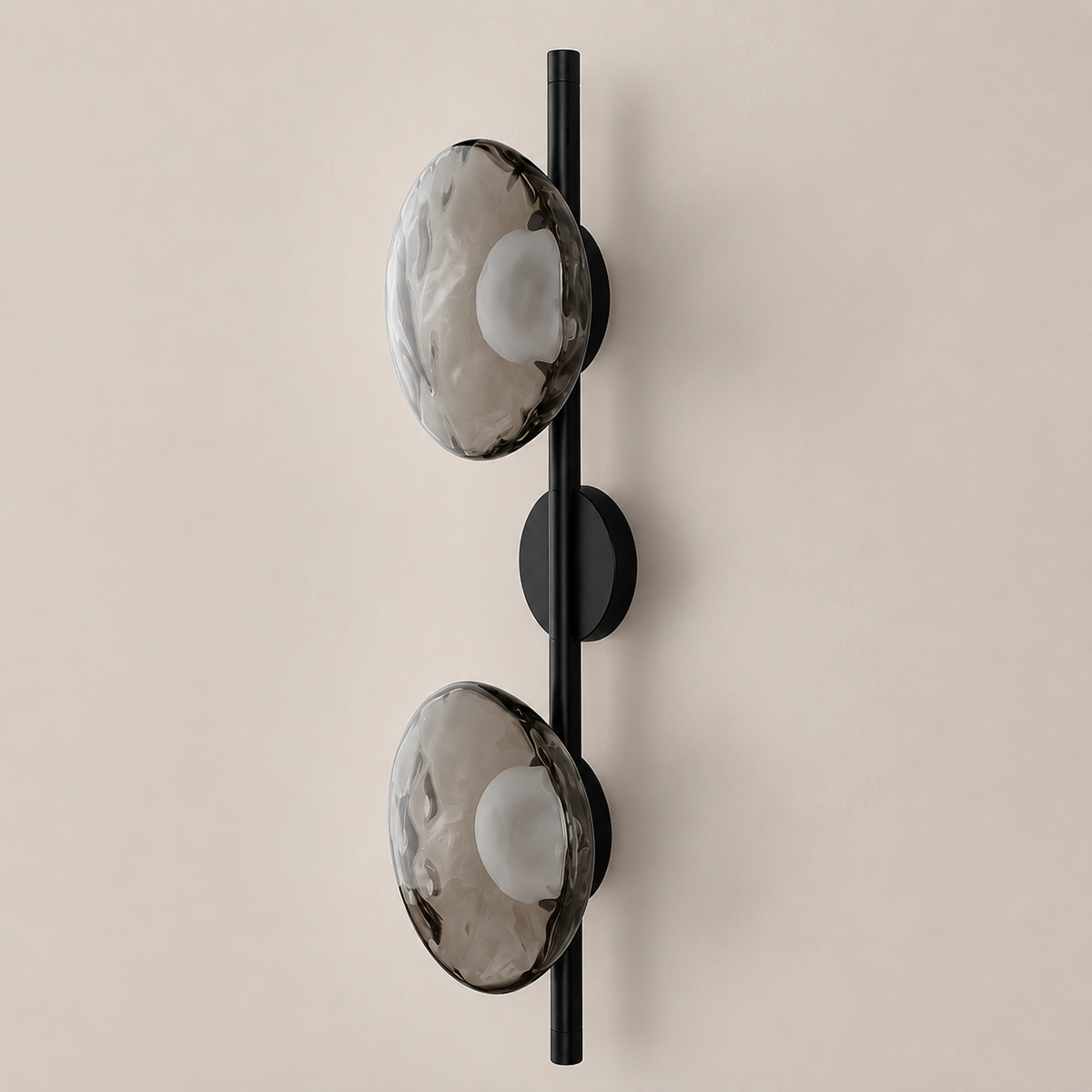 Glass Globe LED Wall Sconce 2-Light