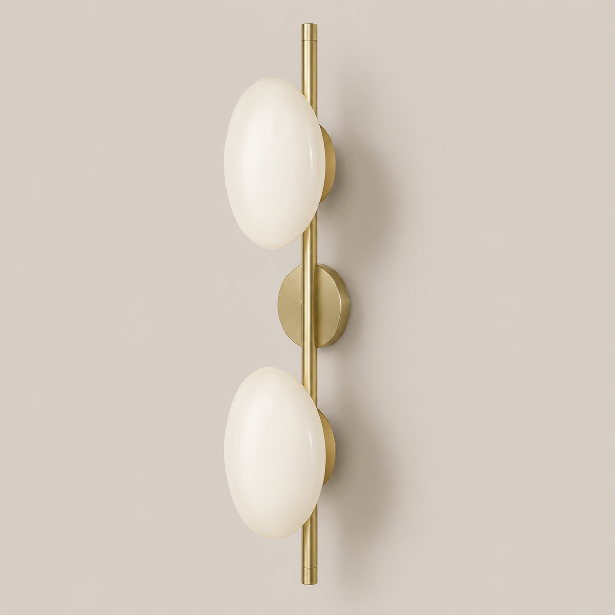 Glass Globe LED Wall Sconce 2-Light