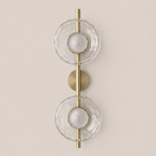 Glass Globe LED Wall Sconce 2-Light