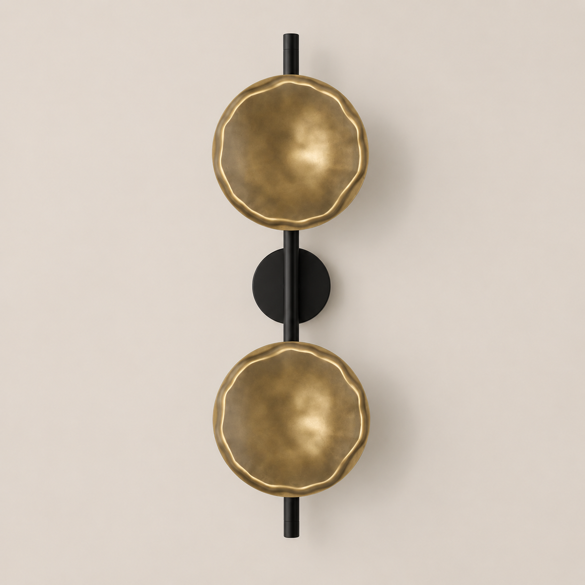 Glass Globe LED Wall Sconce 2-Light