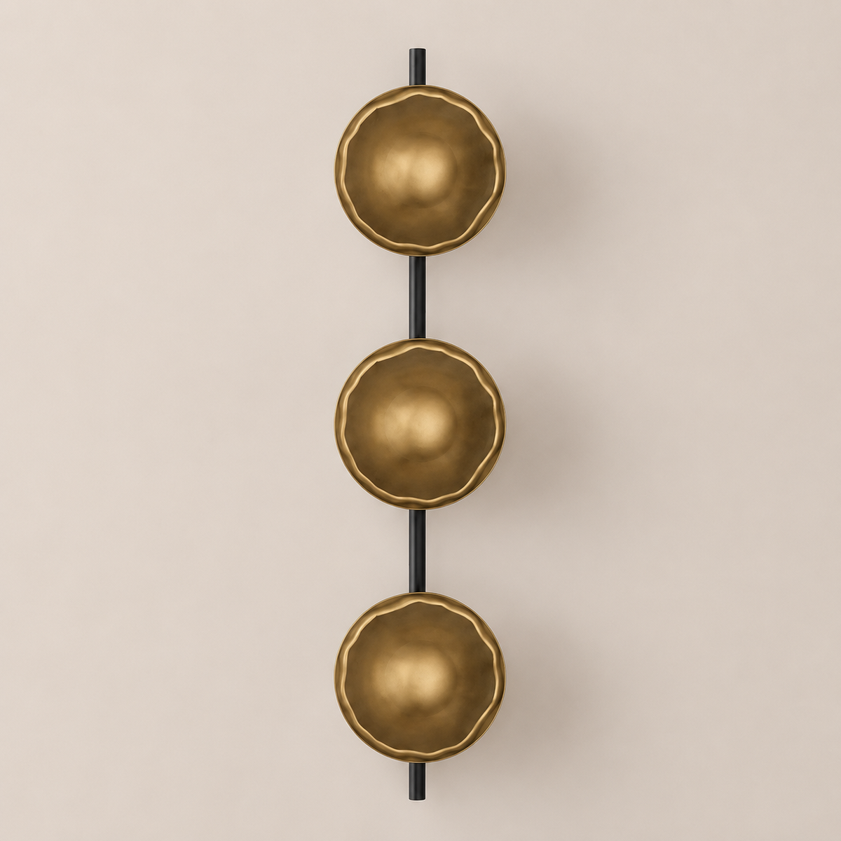 Glass Globe LED Wall Sconce 3-Light