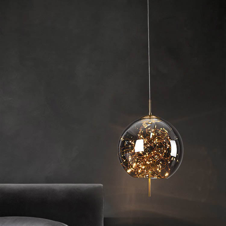 Glass LED Pendant Light