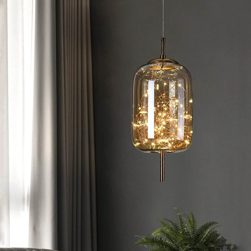 Glass LED Pendant Light