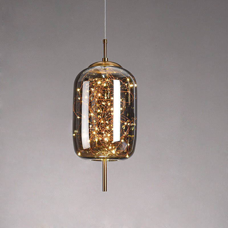 Glass LED Pendant Light