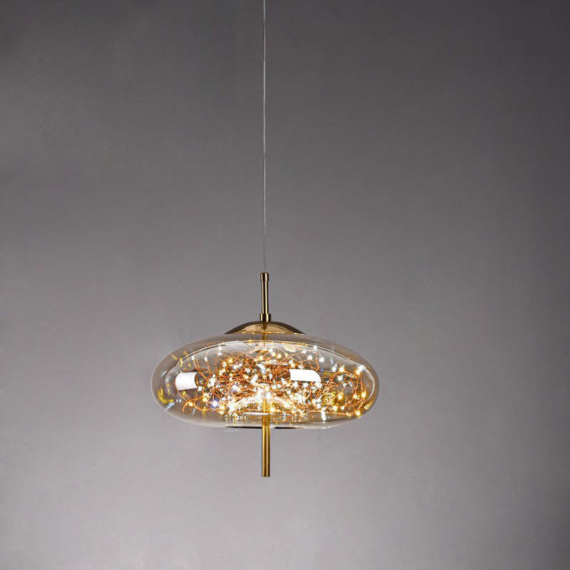 Glass LED Pendant Light