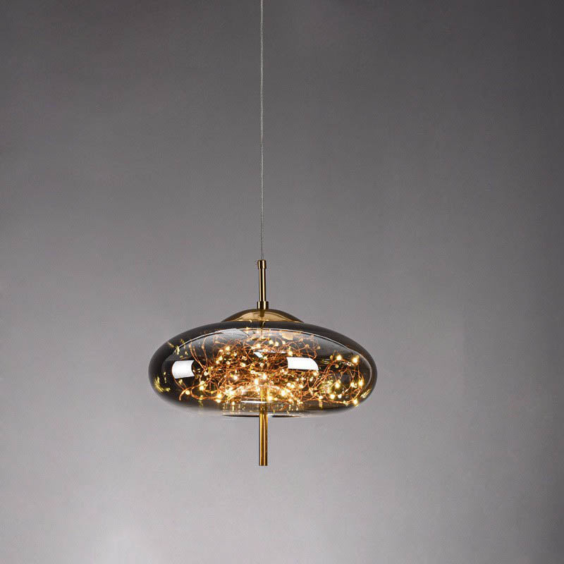 Glass LED Pendant Light