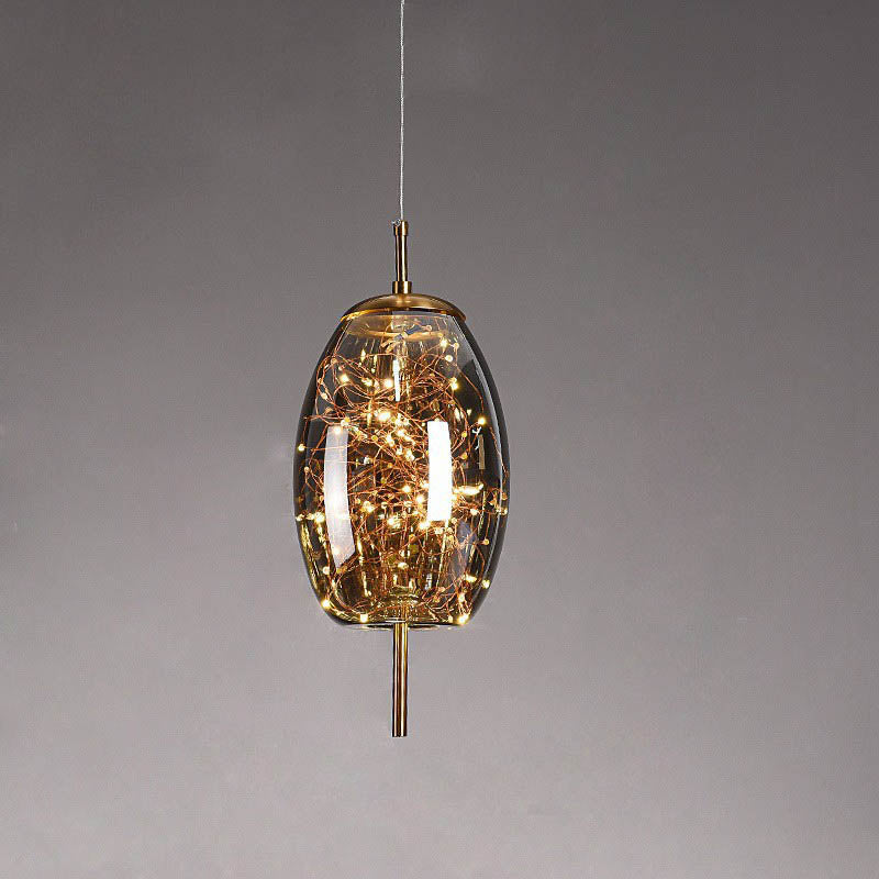Glass LED Pendant Light