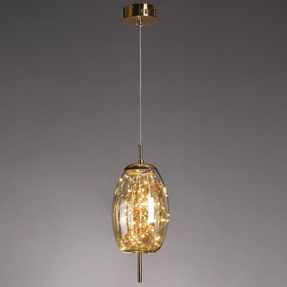 Glass LED Pendant Light