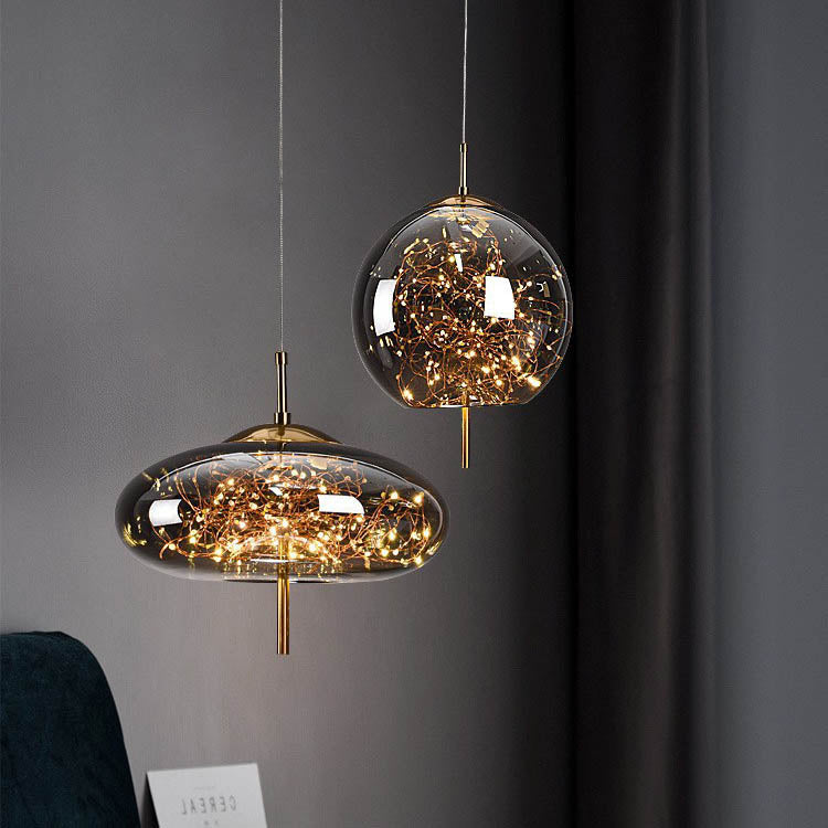 Glass LED Pendant Light