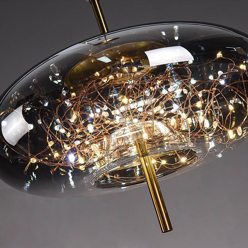 Glass LED Pendant Light