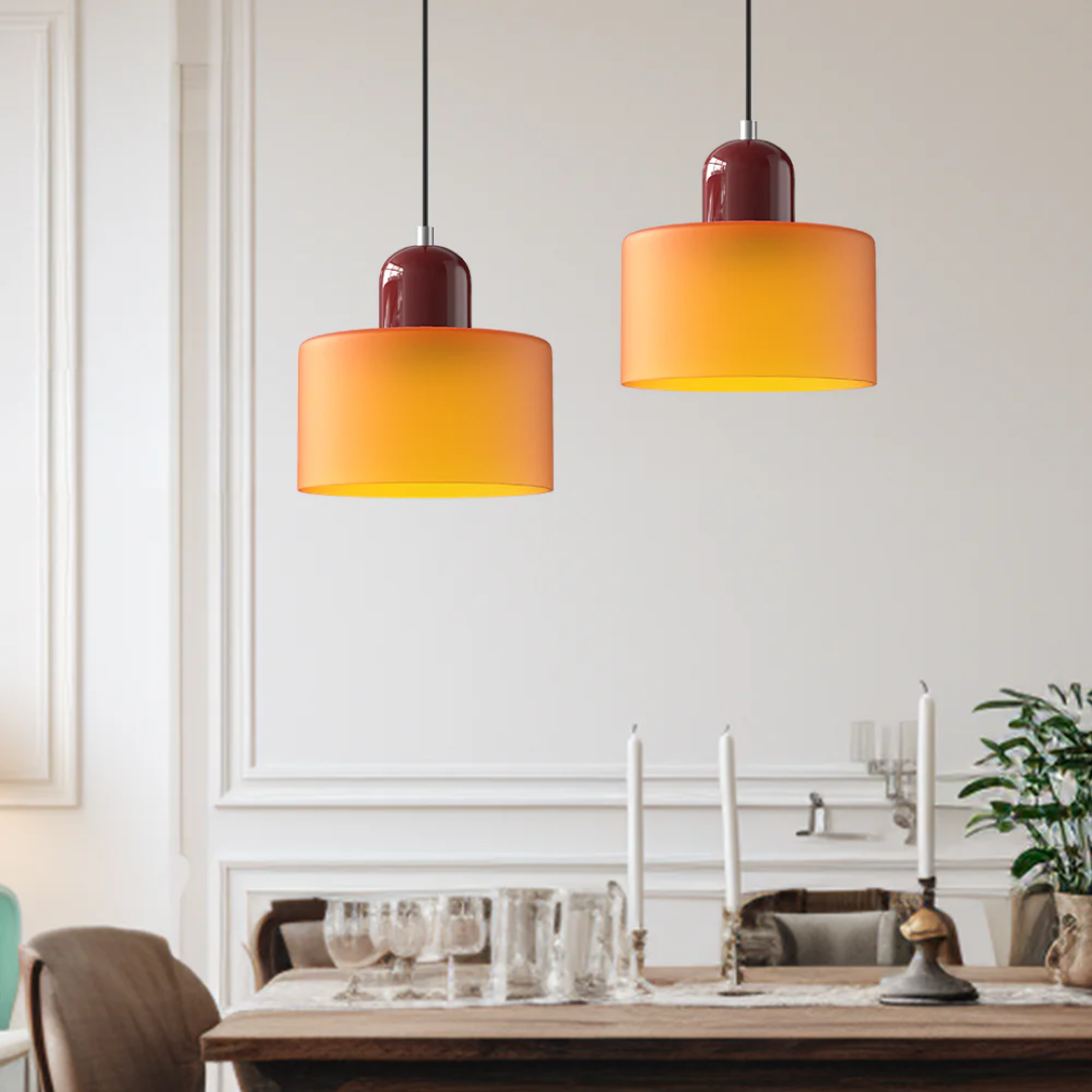 Glass Pendant Light Retro
