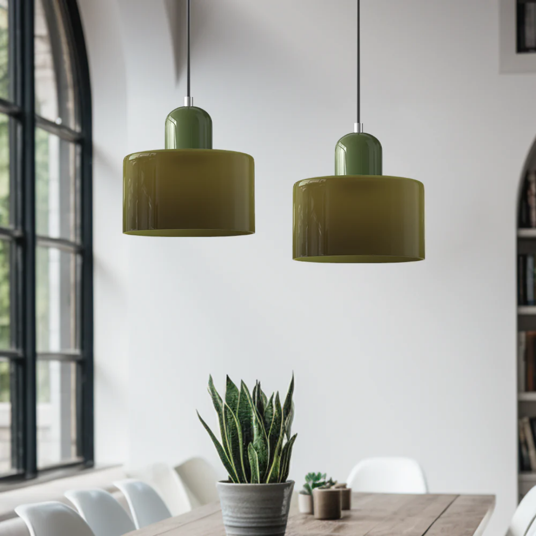 Glass Pendant Light Retro