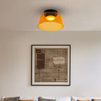 Glass Shade LED Flush Mount Ceiling Light