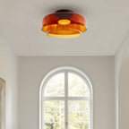 Glass Shade LED Flush Mount Ceiling Light