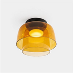 Glass Shade LED Flush Mount Ceiling Light
