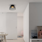 Glass Shade LED Flush Mount Ceiling Light