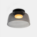 Glass Shade LED Flush Mount Ceiling Light