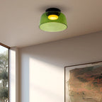 Glass Shade LED Flush Mount Ceiling Light