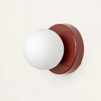 Globe Wall Sconce Frosted Glass Scandinavian