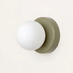 Globe Wall Sconce Frosted Glass Scandinavian