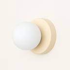 Globe Wall Sconce Frosted Glass Scandinavian