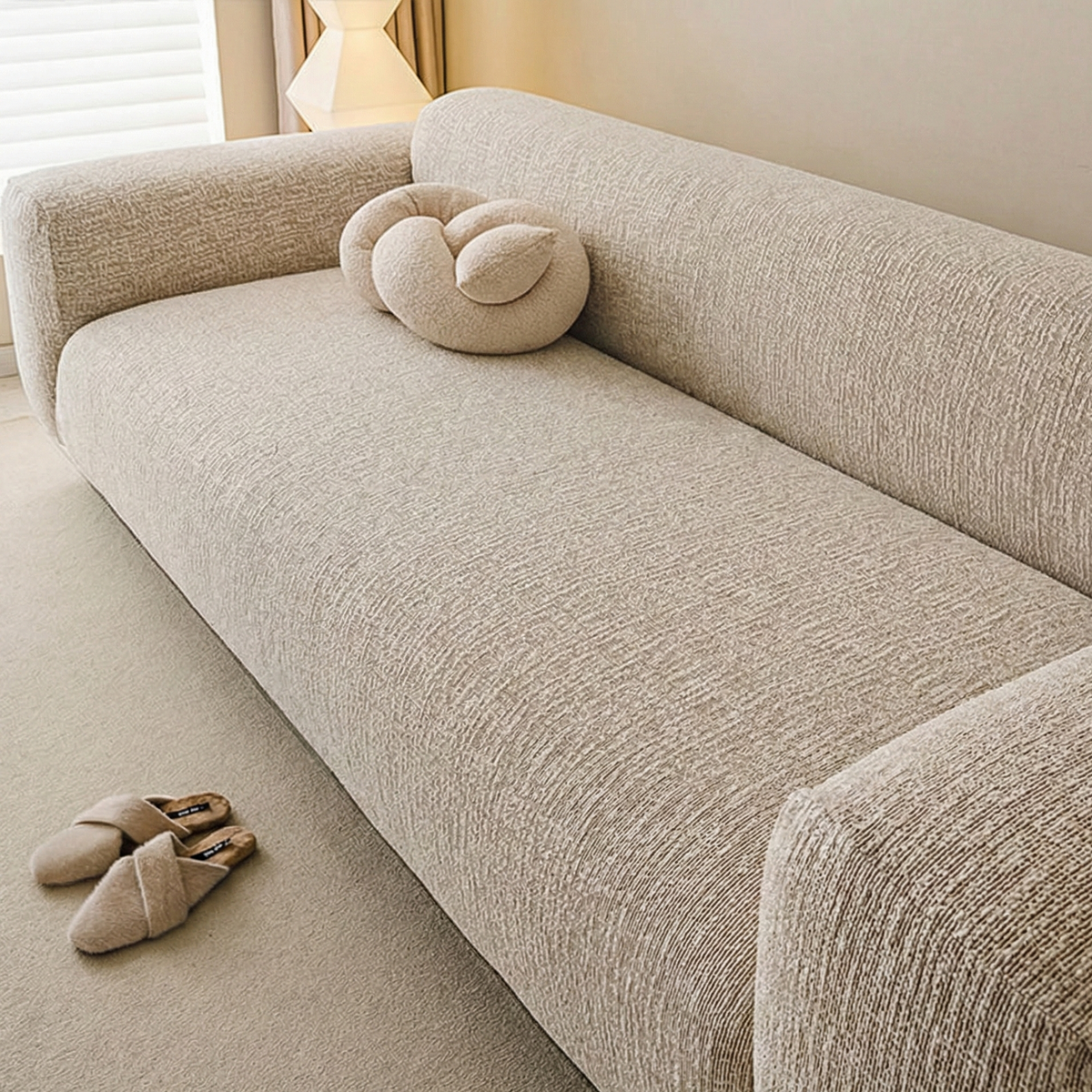 Halden | Stretch Chenille Sofa Slipcover