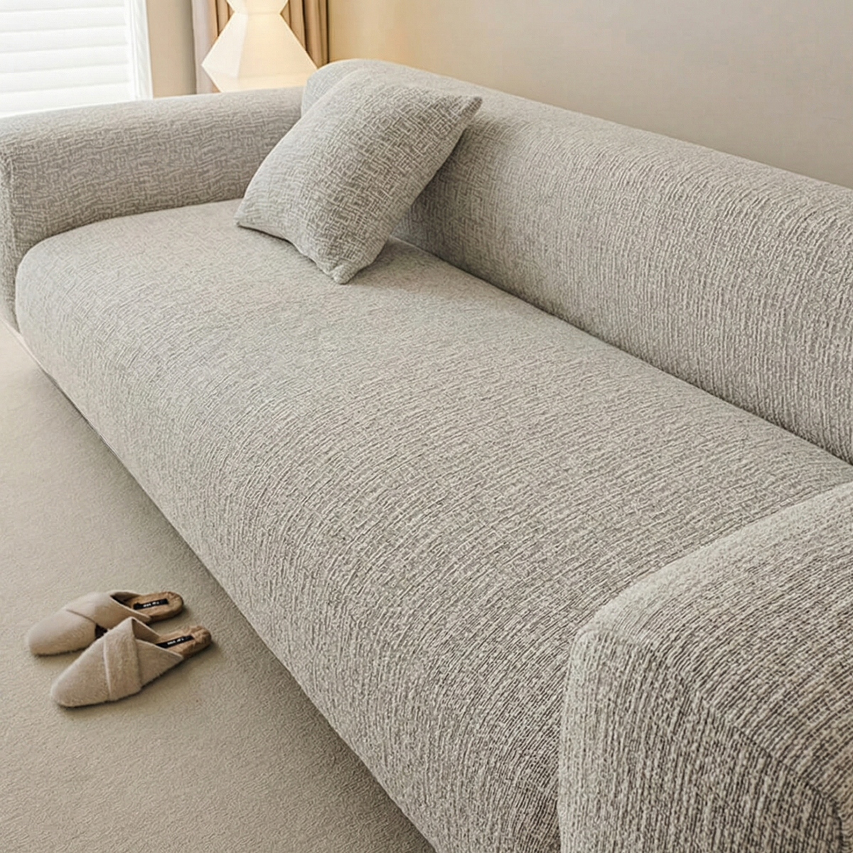 Halden | Stretch Chenille Sofa Slipcover
