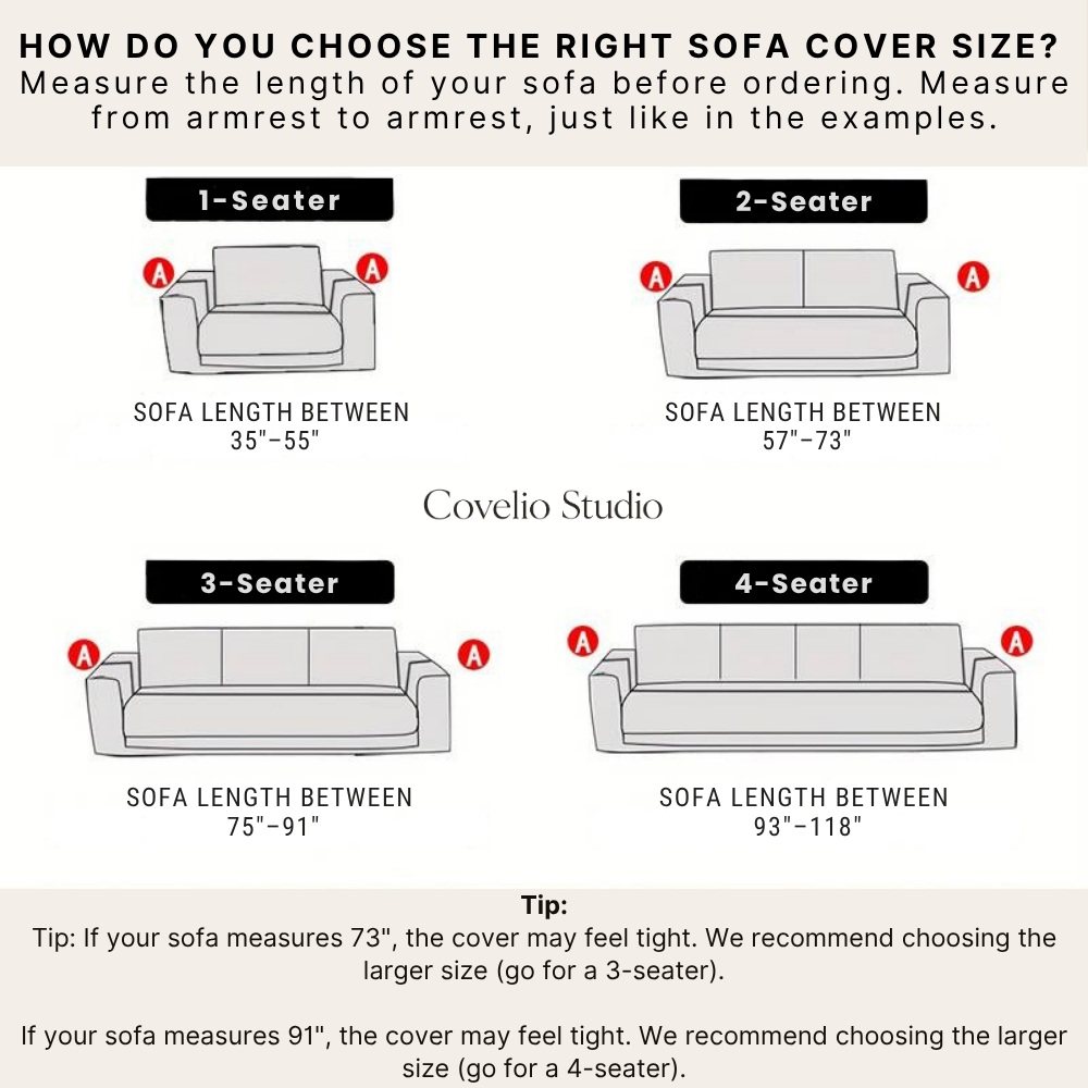 Rike | Full Stretch Sofa Slipcover