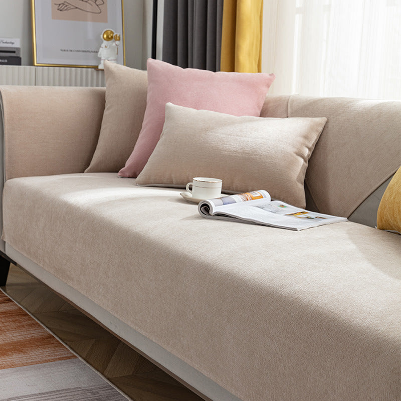 Kavik | Chenille Anti-Slip Sofa Cover